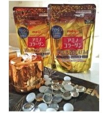 Meiji Амино Коллаген Premium для суставов и кожи в мягкой упаковке, 196 г
