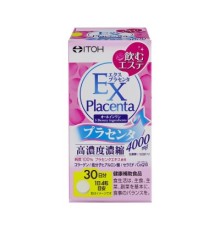 ITOH EX Placenta. Омолаживаюший комплекс с экстрактом плаценты. Упаковка на 30 дней.