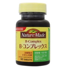 Комплекс витаминов группы В NATURE MADE B-Complex, 60 шт на 60 дней